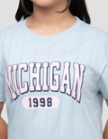 NEVADA MICHIGAN KAOS ANAK PEREMPUAN