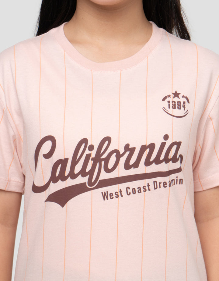 NEVADA CALIFORNIA KAOS ANAK PEREMPUAN