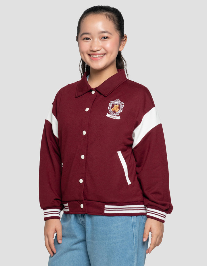 NEVADA BORDIR BEAR JAKET VARSTIY ANAK PEREMPUAN