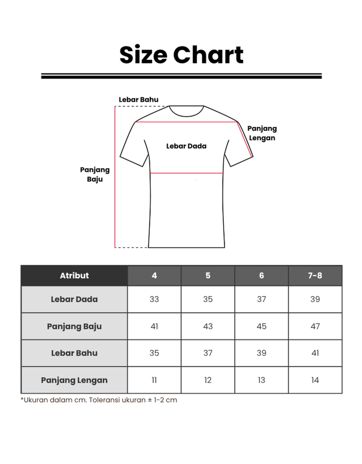 CHARACTER KUROMI PRINT KAOS ANAK PEREMPUAN