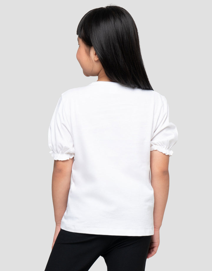 CHARACTER KUROMO LENGAN KAOS ANAK PEREMPUAN