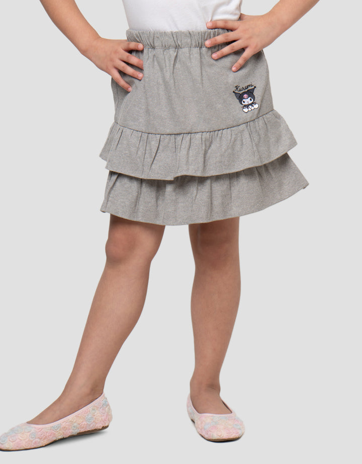 CHARACTER KUROMI RUFFLE SKORT ANAK PEREMPUAN
