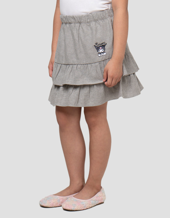 CHARACTER KUROMI RUFFLE SKORT ANAK PEREMPUAN