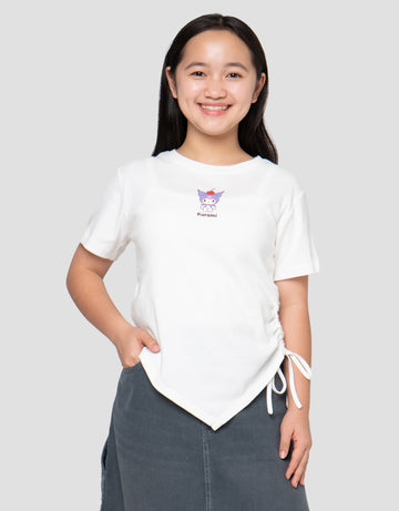 CHARACTER KUROMI SERUT A-SIMETRIS KAOS ANAK PEREMPUAN