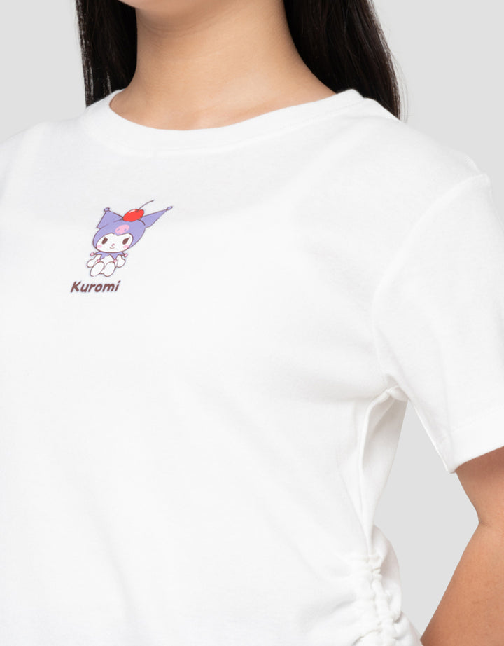 CHARACTER KUROMI SERUT A-SIMETRIS KAOS ANAK PEREMPUAN