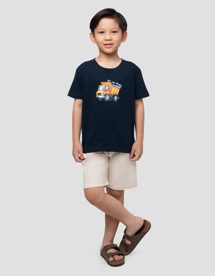 LITTLE M HIT THE ROAD PAKAIAN SETELAN ANAK LAKI-LAKI