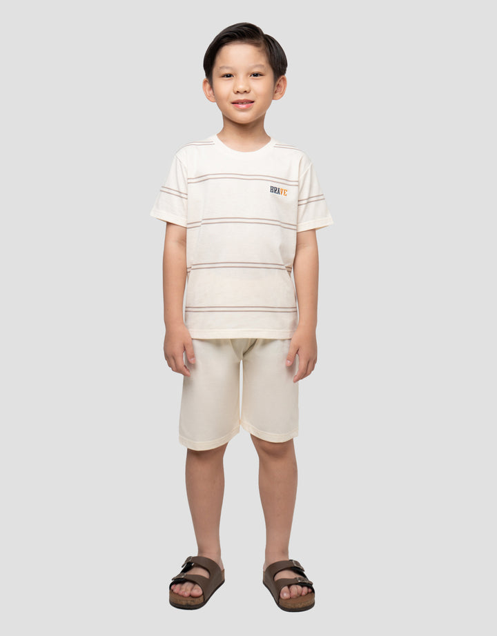 LITTLE M BRAVE PAKAIAN SETELAN ANAK LAKI-LAKI