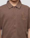 LITTLE M OUTLINE DINO KAOS ANAK LAKI-LAKI