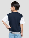 LITTLE M CUT SEWN COMBI KAOS OVERSIZE ANAK LAKI-LAKI