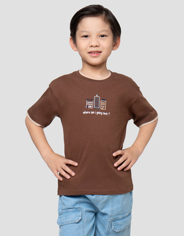 LITTLE M BIST CITY KAOS ANAK LAKI-LAKI