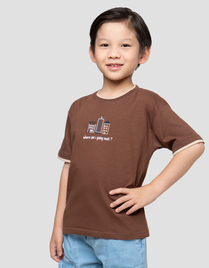 LITTLE M BIST CITY KAOS ANAK LAKI-LAKI