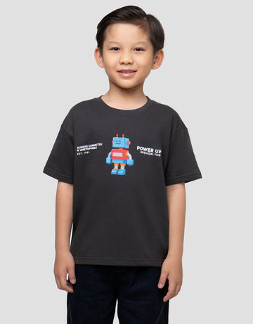 LITTLE M POWER UP KAOS OVERSIZE ANAK LAKI-LAKI