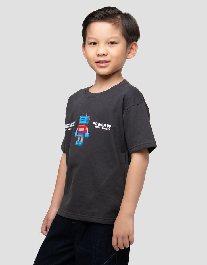 LITTLE M POWER UP KAOS OVERSIZE ANAK LAKI-LAKI