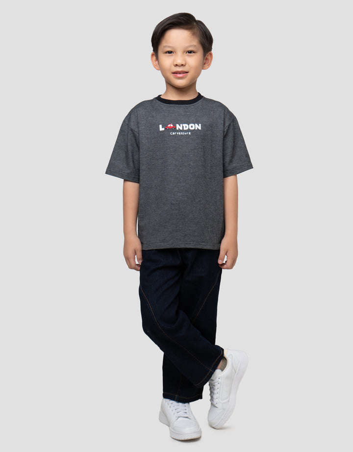 LITTLE M LONDON CAR KAOS OVERSIZE ANAK LAKI-LAKI