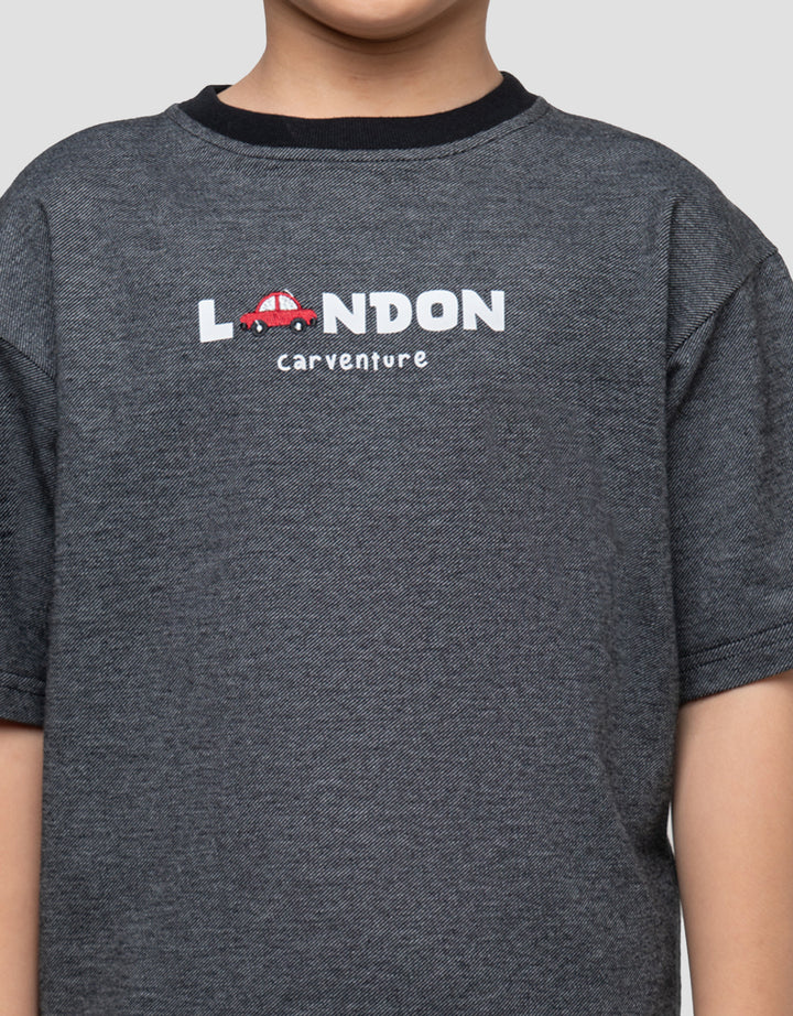 LITTLE M LONDON CAR KAOS OVERSIZE ANAK LAKI-LAKI