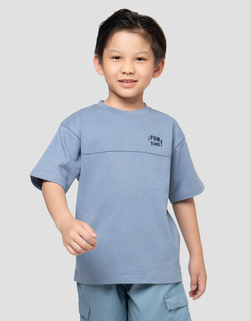 LITTLE M FUN TIME KAOS OVERSIZE ANAK LAKI-LAKI