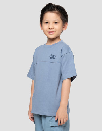 LITTLE M FUN TIME KAOS OVERSIZE ANAK LAKI-LAKI