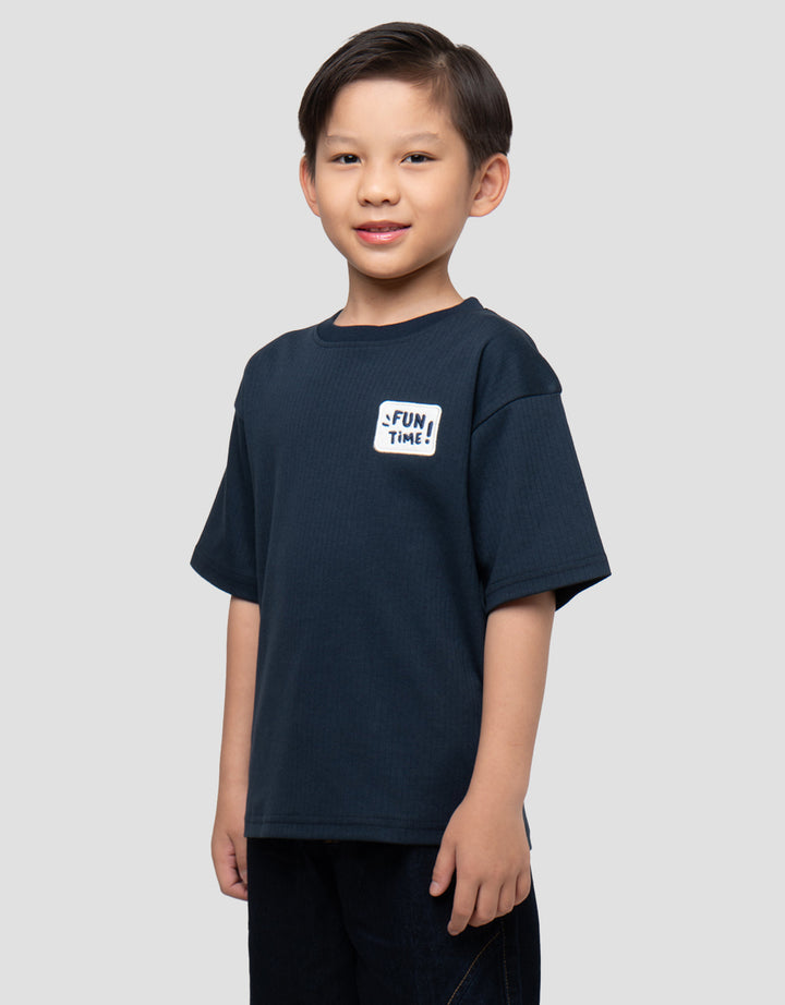 LITTLE M TIME KAOS OVERSIZE ANAK LAKI-LAKI