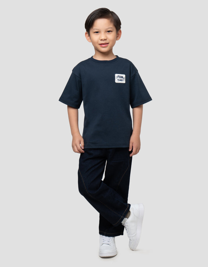 LITTLE M TIME KAOS OVERSIZE ANAK LAKI-LAKI