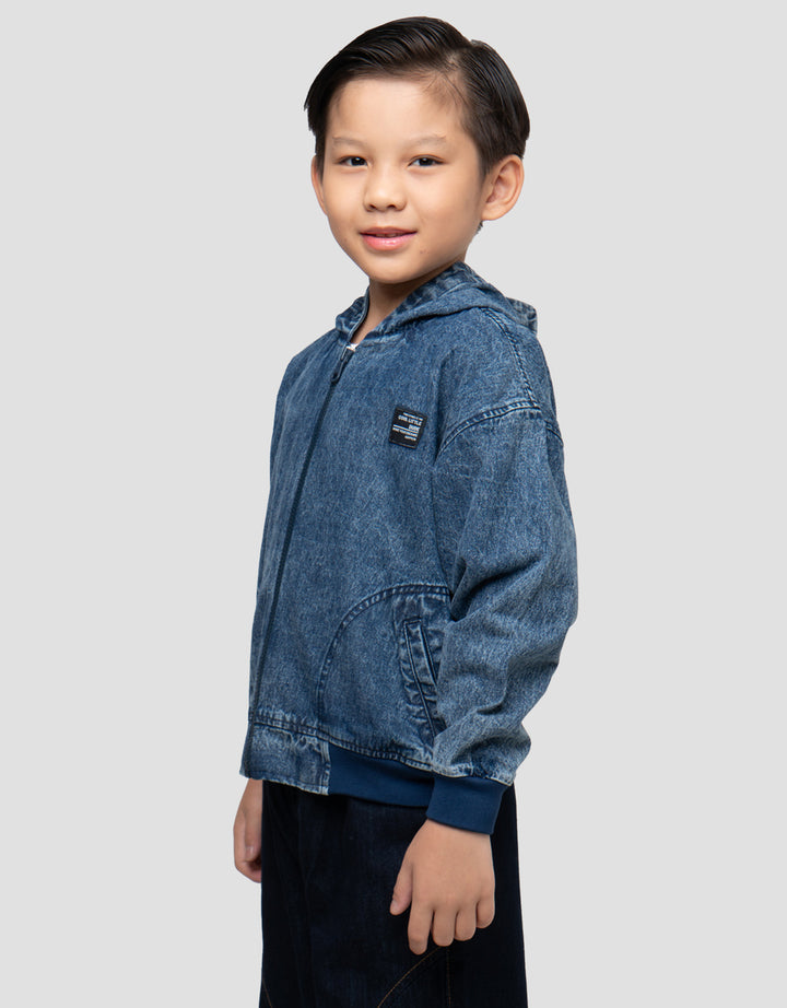 LITTLE M HOODY JAKET JEANS ANAK LAKI-LAKI