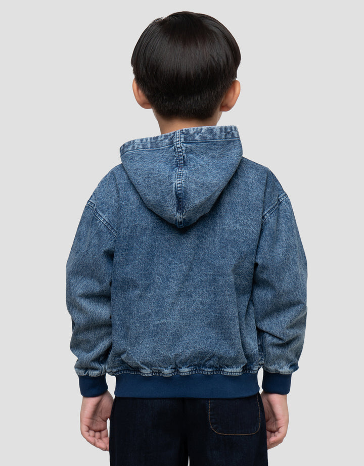 LITTLE M HOODY JAKET JEANS ANAK LAKI-LAKI