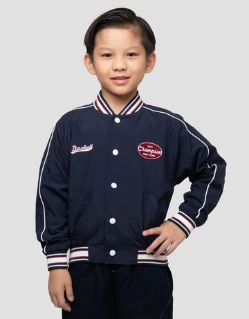LITTLE M BASEBALL JAKET BOMBER ANAK LAKI-LAKI
