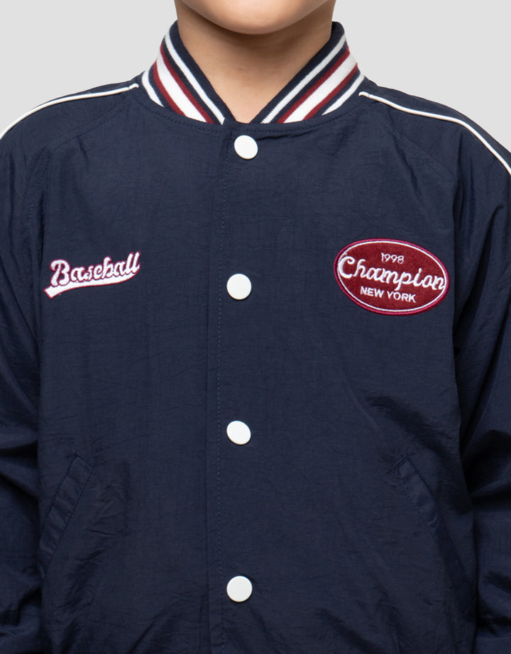 LITTLE M BASEBALL JAKET BOMBER ANAK LAKI-LAKI