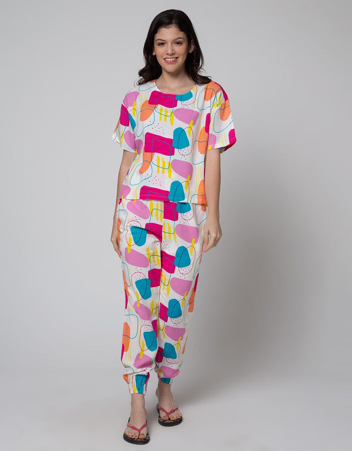 Nevada Cool Doodle Piyama Wanita