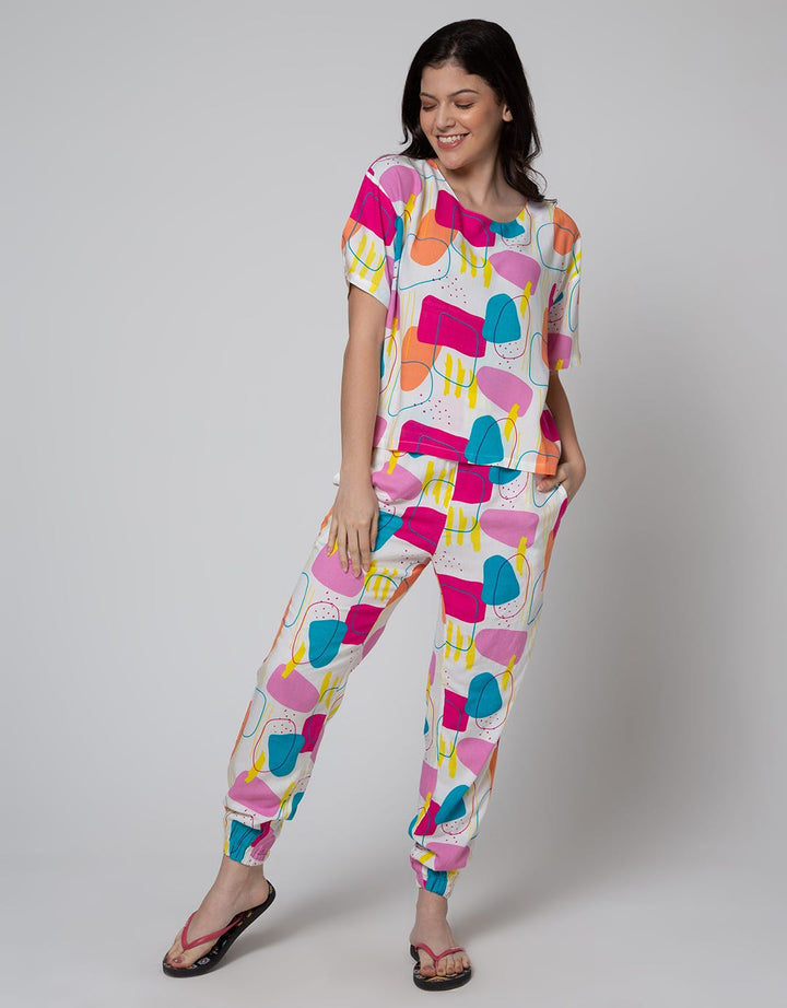 Nevada Cool Doodle Piyama Wanita