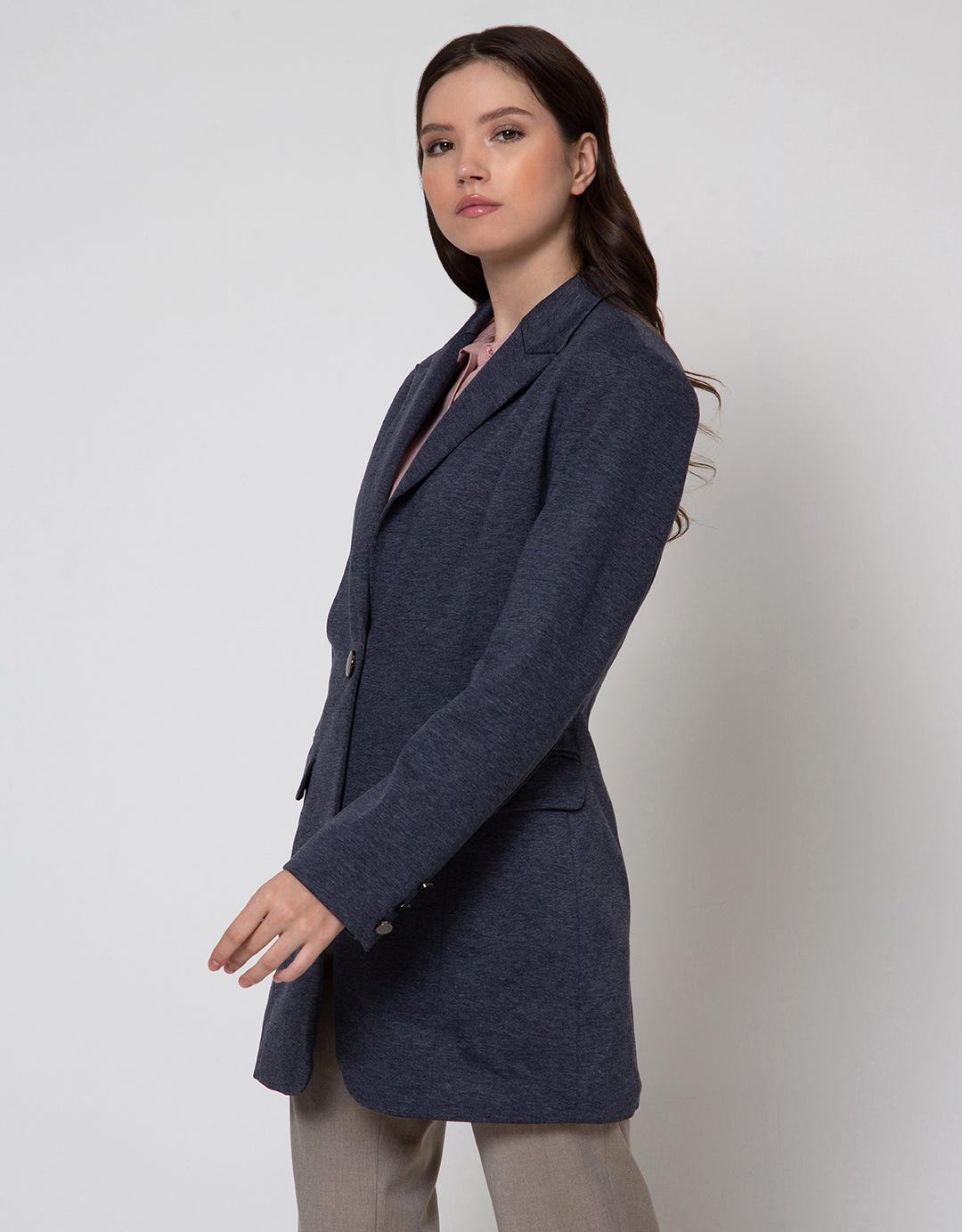 Cardinal Femme Blazer Satu Kancing