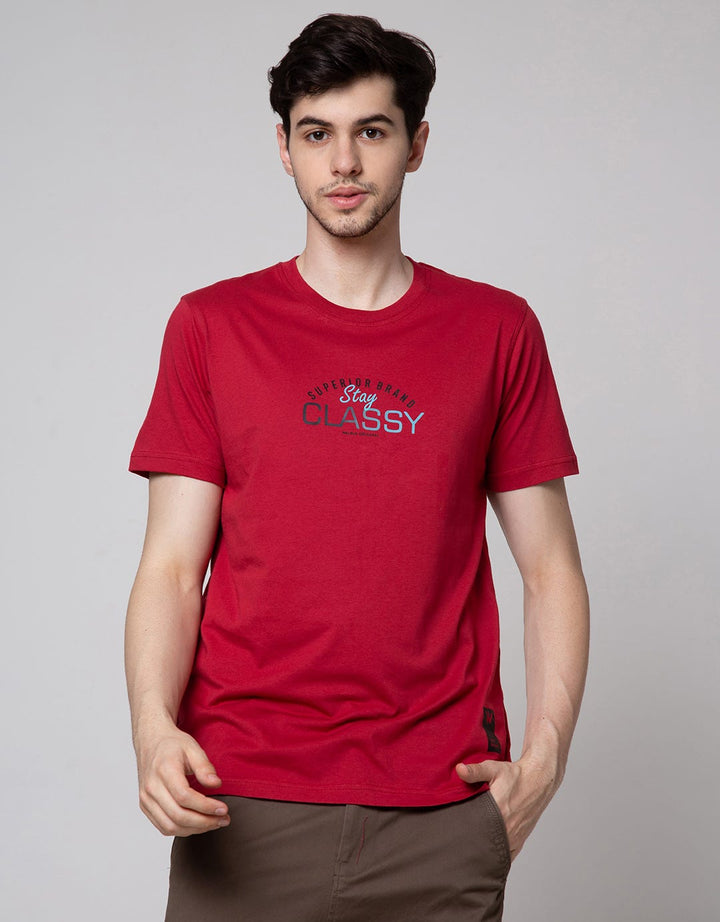 Walrus T-Shirt Studio Print Stay Classy