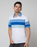 Walrus Kaos Polo Salur Stripe Pria