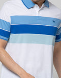 Walrus Kaos Polo Salur Stripe Pria