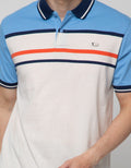 Walrus Kaos Polo Salur Stripe Pria