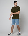 Walrus Contrast Stripe Polo Shirt 04 Men