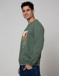 Details Sweatshirt Jumper Round Neck