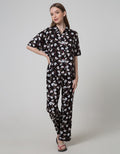 ST. YVES Short Sleeve Pyjama Pants Granny Bonnet