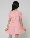 Little M Sparkle Rainbow Dress Anak Perempuan