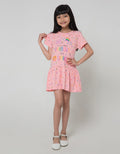 Little M Sparkle Rainbow Dress Anak Perempuan