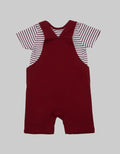 Pipiniko Overall Boys Dino Bordir