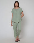 ST. YVES Short Sleeve Pyjama Pants Sweety Plain