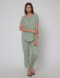 ST. YVES Short Sleeve Pyjama Pants Sweety Plain