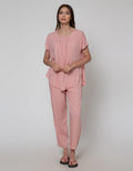 ST. YVES Short Sleeve Pyjama Pants Sweety Plain