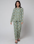 St. Yves Aster Print Piyama Wanita