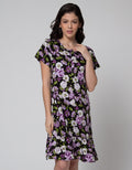 St. Yves Aster Rustic Short Sleeve Midi Dress