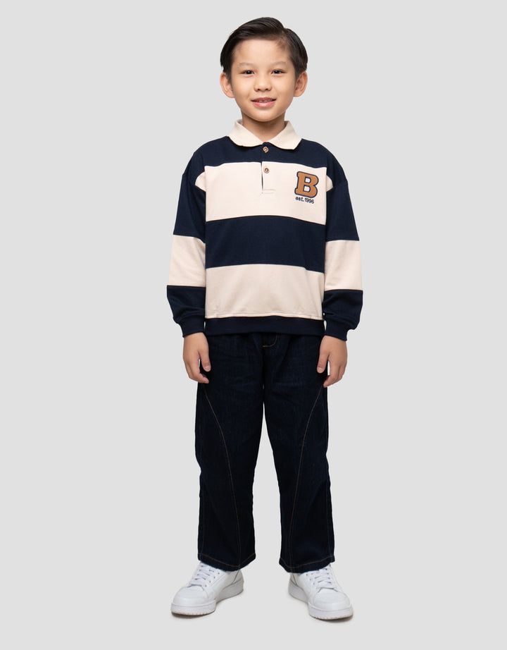 LITTLE M LAKEN SWEATER OVERSIZE ANAK LAKI-LAKI