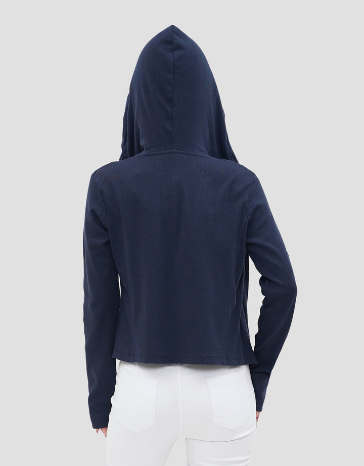 NEVADA RIB DOUBLE ZIPPER JAKET WANITA