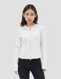 NEVADA RIB DOUBLE ZIPPER JAKET WANITA