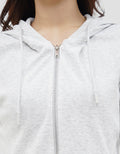 NEVADA RIB DOUBLE ZIPPER JAKET WANITA