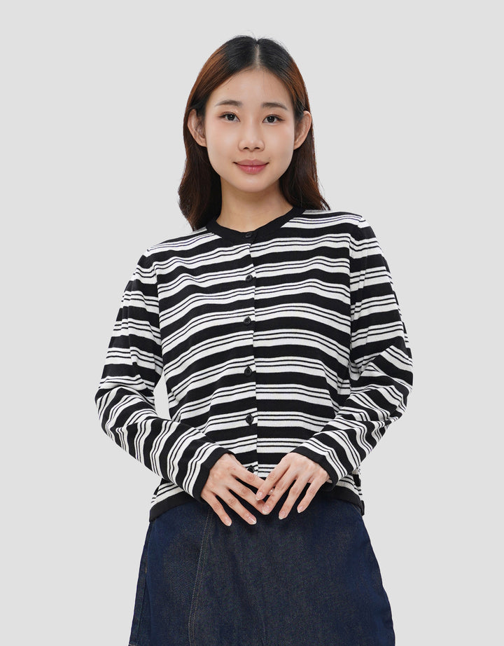 NEVADA STRIPE CARDIGAN WANITA